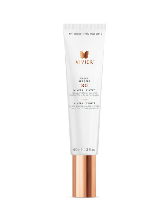 VIVIER® Sheer SPF 30 Mineral Tinted
