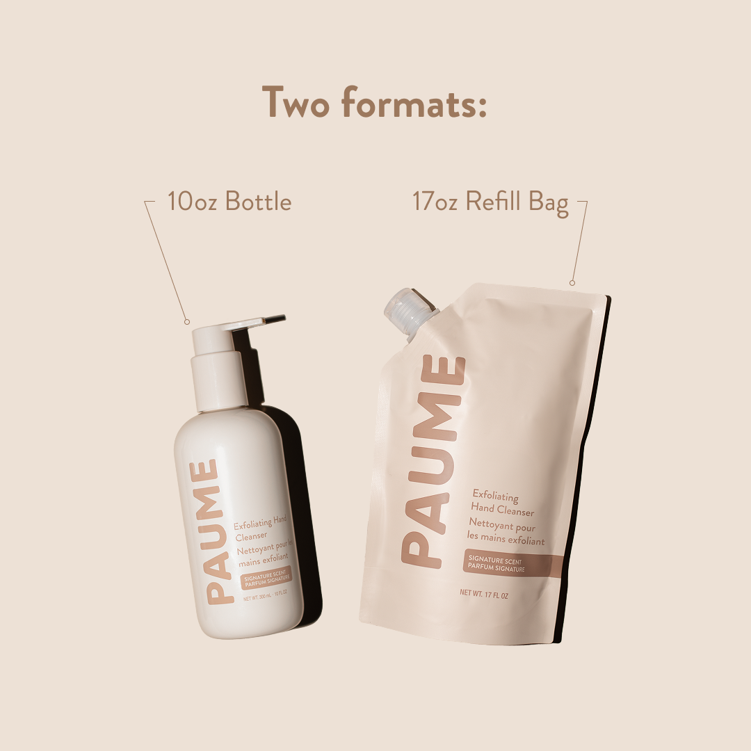 PAUME - Exfoliating Hand Soap Bottle