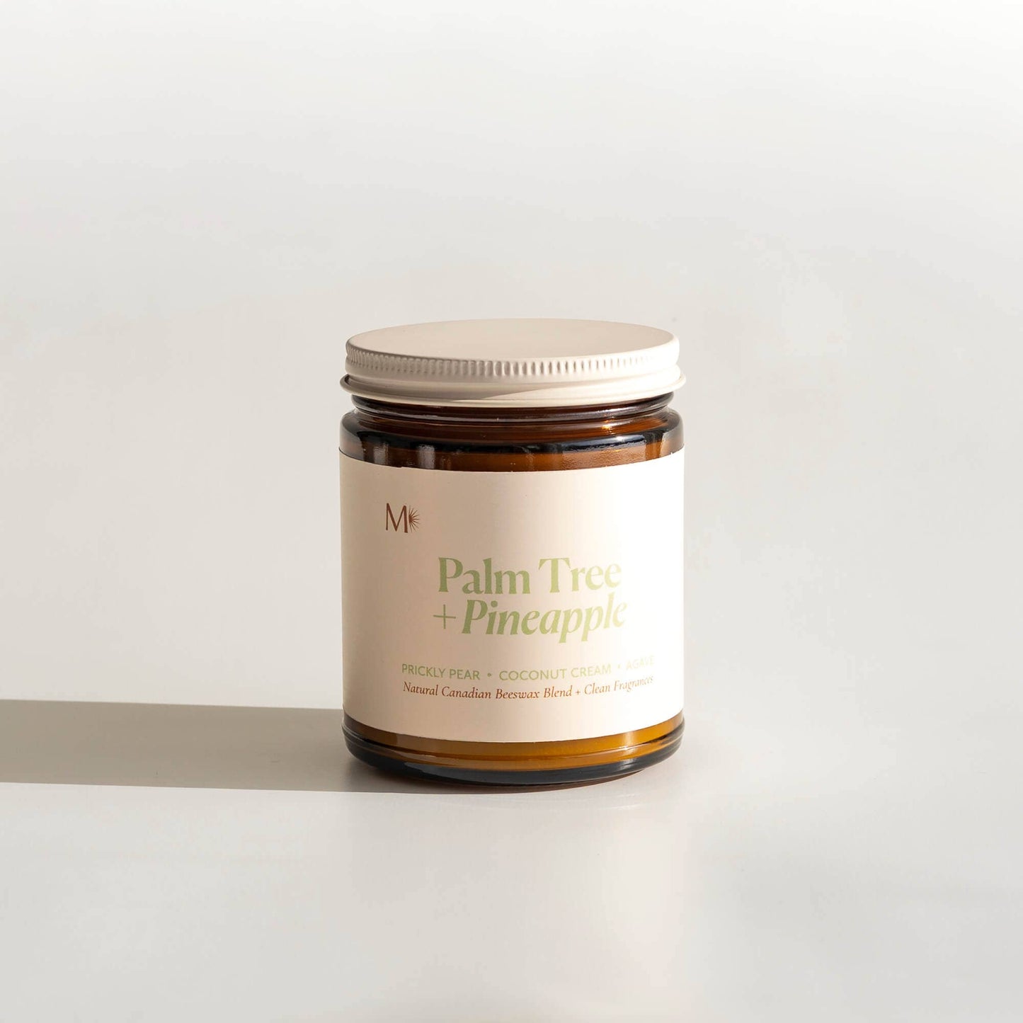 Palm Tree + Pineapple | Canadian Beeswax Candle