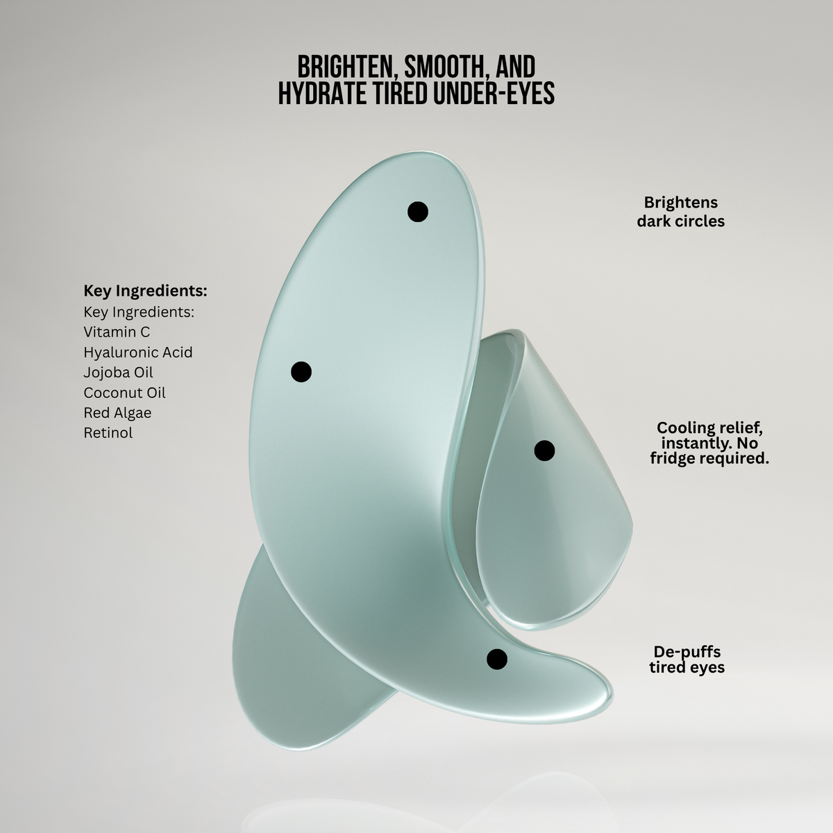 Tear Catchers Brightening Hydrogel Eye Patches