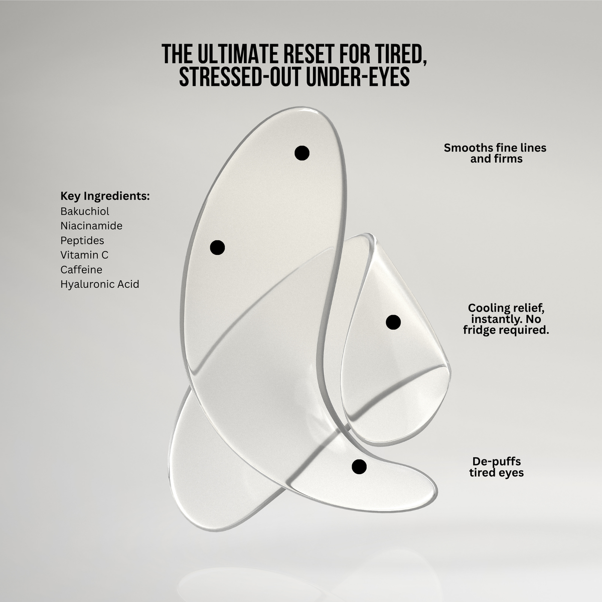 Stress Test Firming & Smoothing Hydrogel Eye Patches