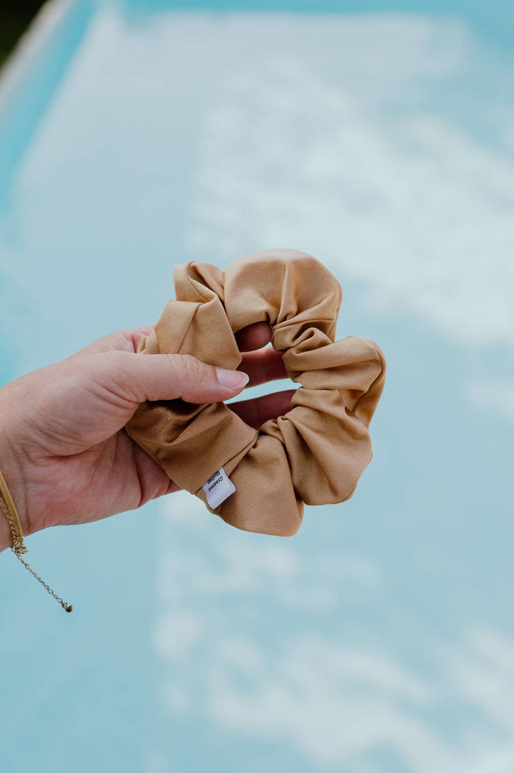 Gold SWIM Scrunchies