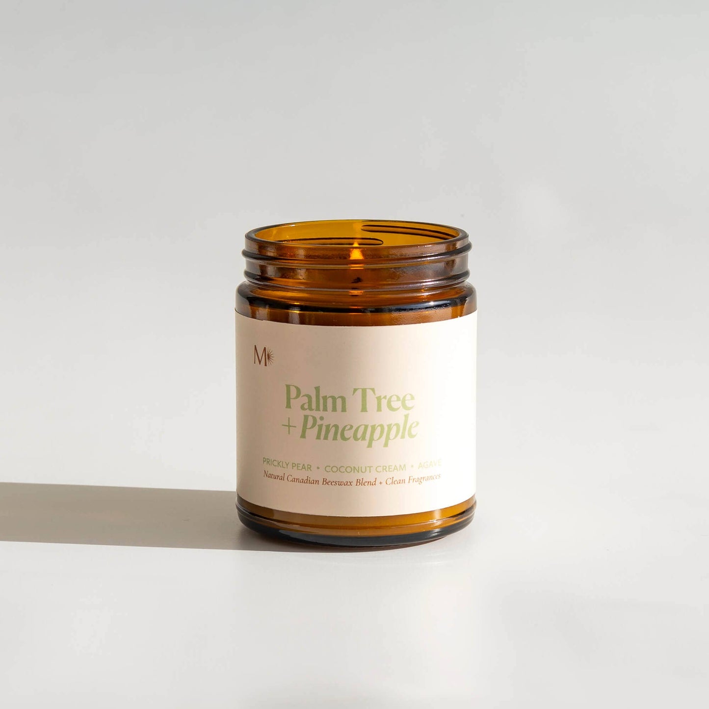 Palm Tree + Pineapple | Canadian Beeswax Candle