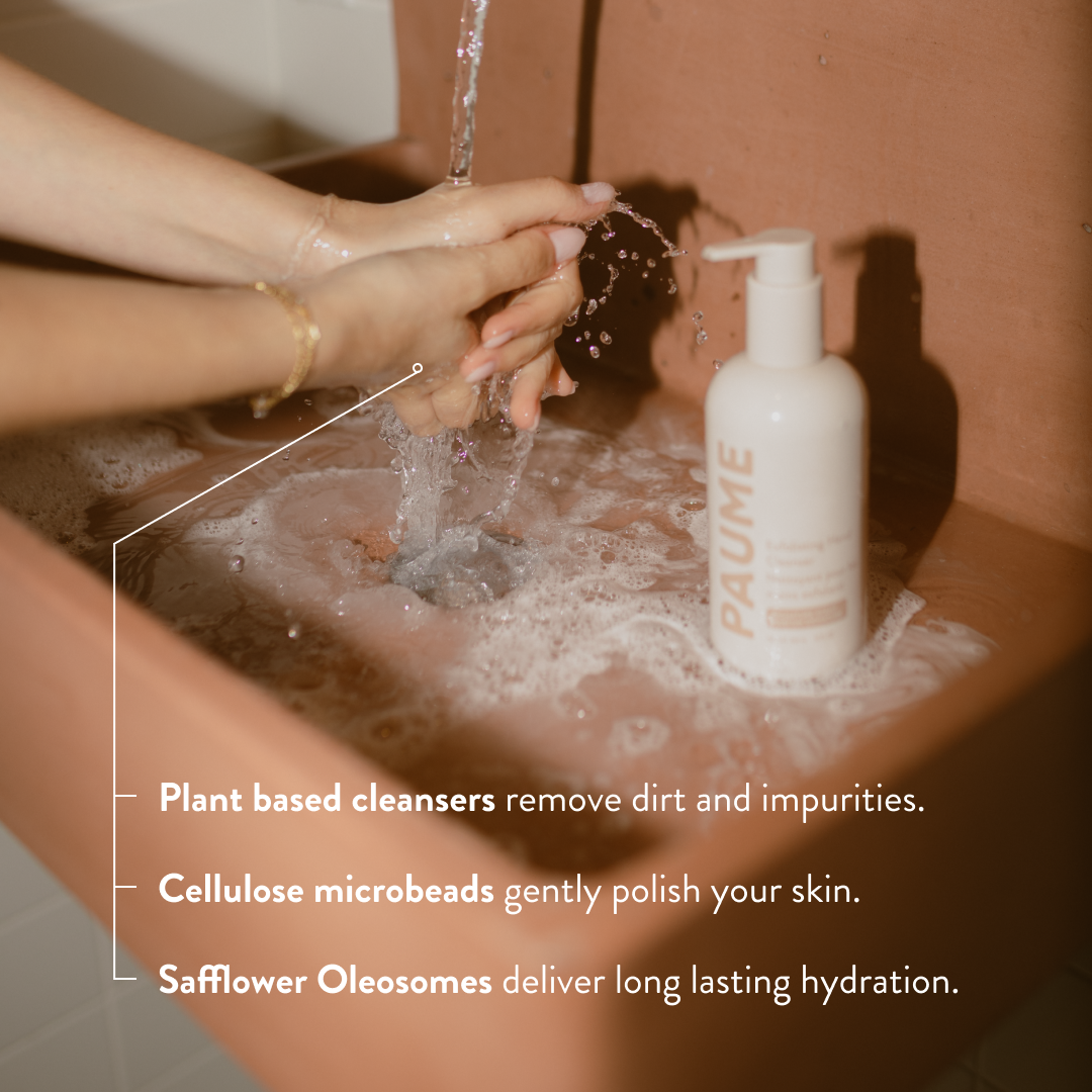 PAUME - Exfoliating Hand Soap Bottle