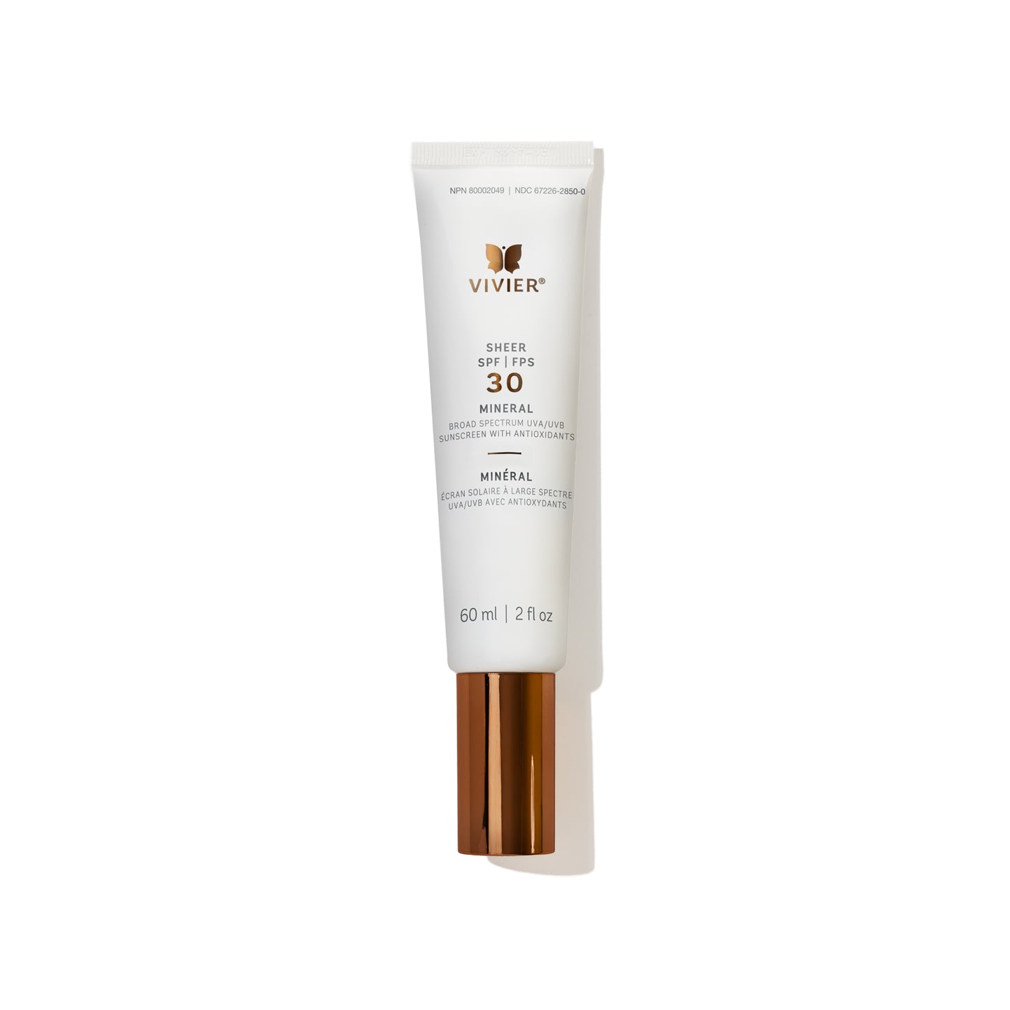 Vivier Sheer SPF 30 Mineral Sunscreen