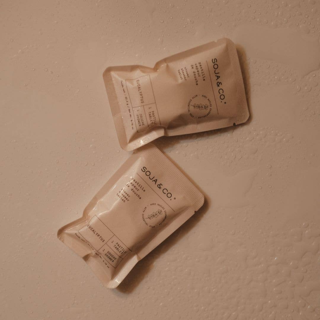 Shower Steamer Tablet (single pouch) | Eucalyptus