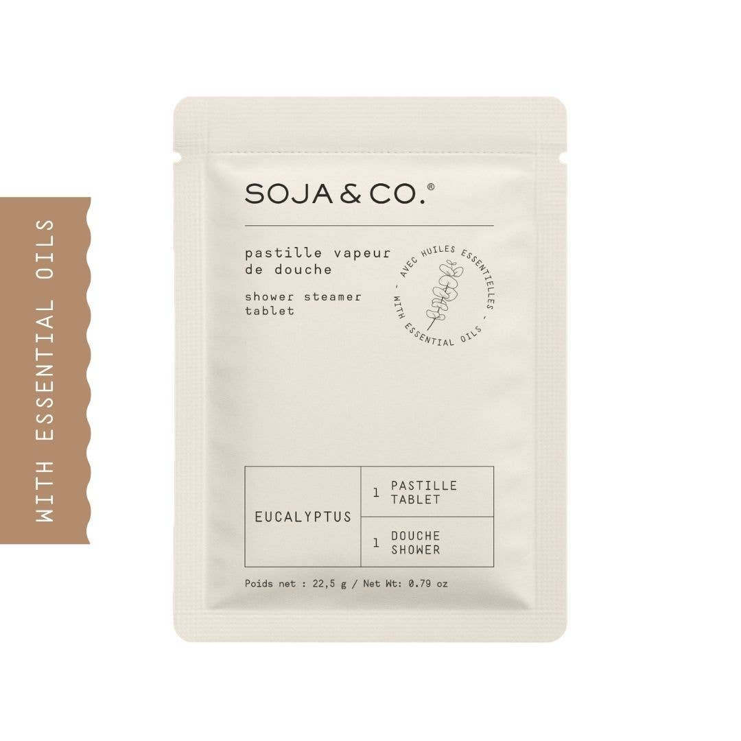 Shower Steamer Tablet (single pouch) | Eucalyptus